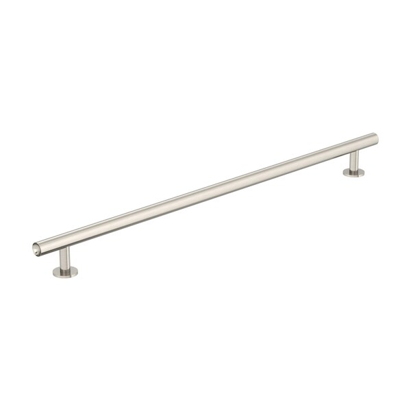Amerock Radius 12-5/8 inch 320mm Center-to-Center Satin Nickel Cabinet Pull - BP37391G10