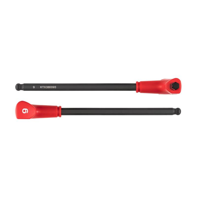 TEKTON 9 mm Ball End Hex T-Handle Key - KTX38090