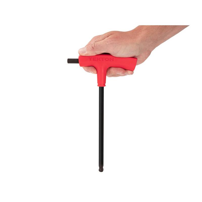 TEKTON 9 mm Ball End Hex T-Handle Key - KTX38090
