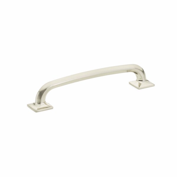 Schaub 6in Center to Center Northport Cabinet Pull Brushed Nickel Finish - 207-BN