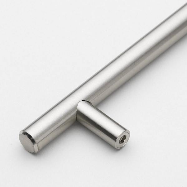 Gliderite Hardware 11 in. Center to Center Satin Nickel Solid Steel Bar Pull - 5014-228-SS, 5PK - 5014-279-SS-5
