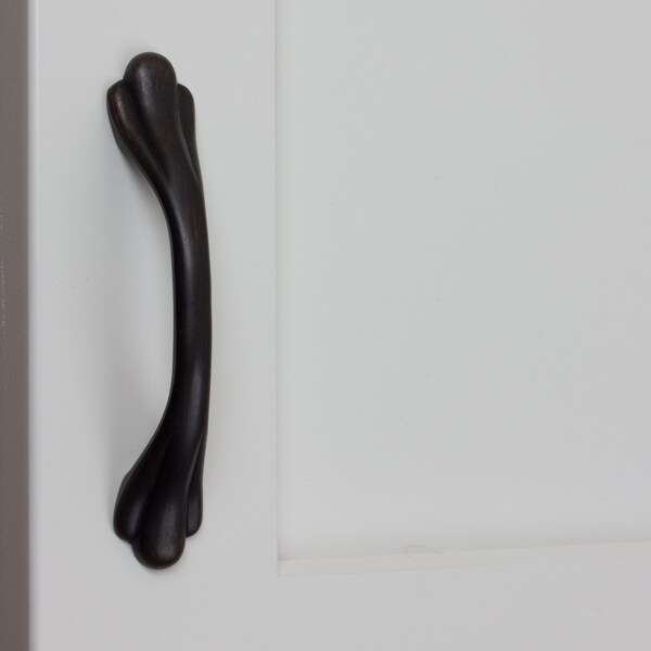 Gliderite Hardware 3 in. Center to Center Oil Rubbed Bronze Paw Pull - 4229-ORB, 5PK - 4229-ORB-5