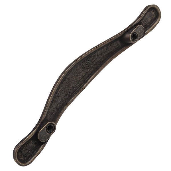 Gliderite Hardware 3 in. Center to Center Antique Brass Beaded Cabinet Pull - 4554-AB, 5PK - 4554-AB-5
