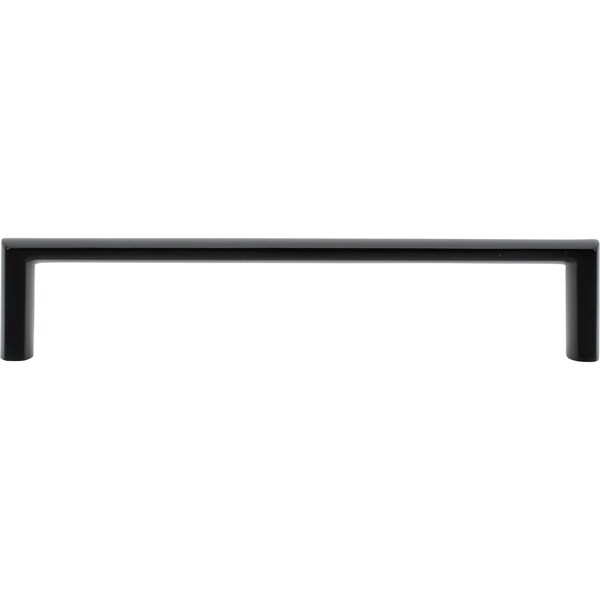 Designperfect 5-1/16'' Center-to-Center Handle Pull, Matte/Flat Black, 25PK - DPA25S444BLK