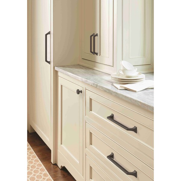 Amerock Exceed 6-5/16 in 160 mm Center-to-Center Matte Black Cabinet Pull - BP36883FB