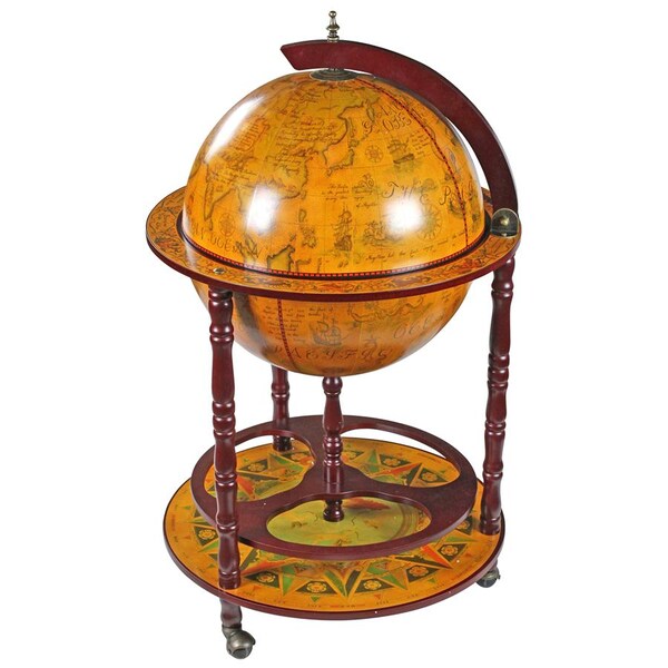 Design Toscano Sixteenth-Century Italian Replica Globe Bar - SJ45001