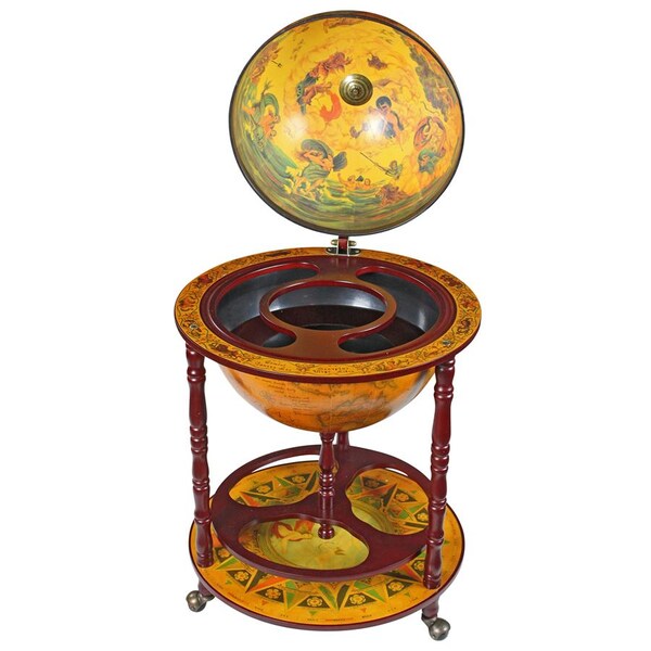 Design Toscano Sixteenth-Century Italian Replica Globe Bar - SJ45001