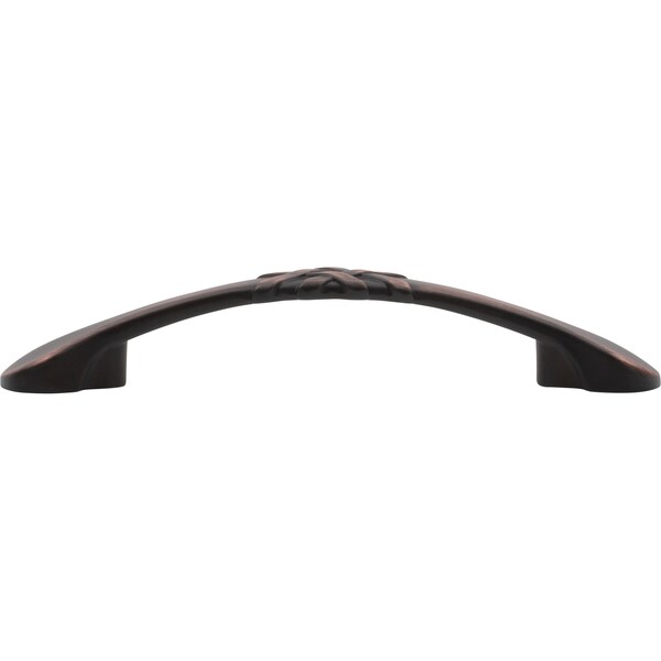 Designperfect 3-3/4'' Center-to-Center Arch Pull, Brushed Oil Rubbed Bronze - DPA-L663ORB