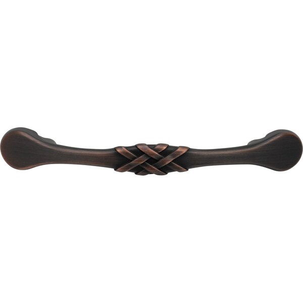 Designperfect 3-3/4'' Center-to-Center Arch Pull, Brushed Oil Rubbed Bronze - DPA-L663ORB