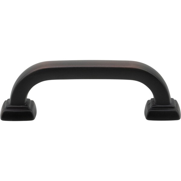 Designperfect 3'' Center-to-Center Handle Pull, Brushed Oil Rubbed Bronze, 25PK - DPA25S32ORB