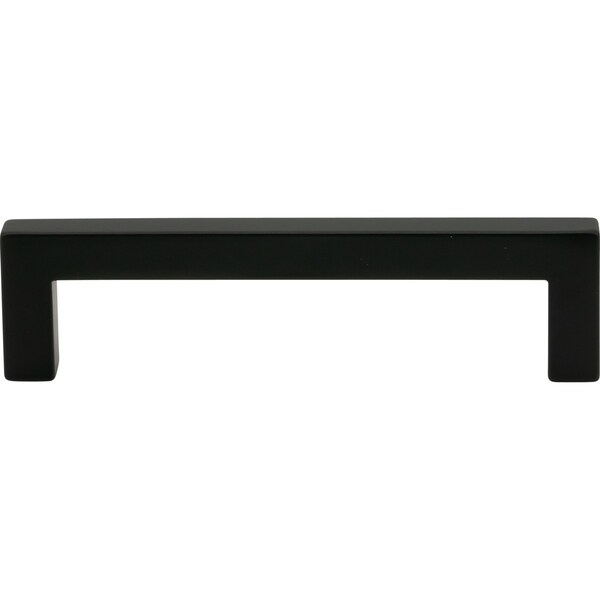 Designperfect 3-3/4'' Center-to-Center Handle Pull, Matte/Flat Black, 10PK - DPA10S353BLK