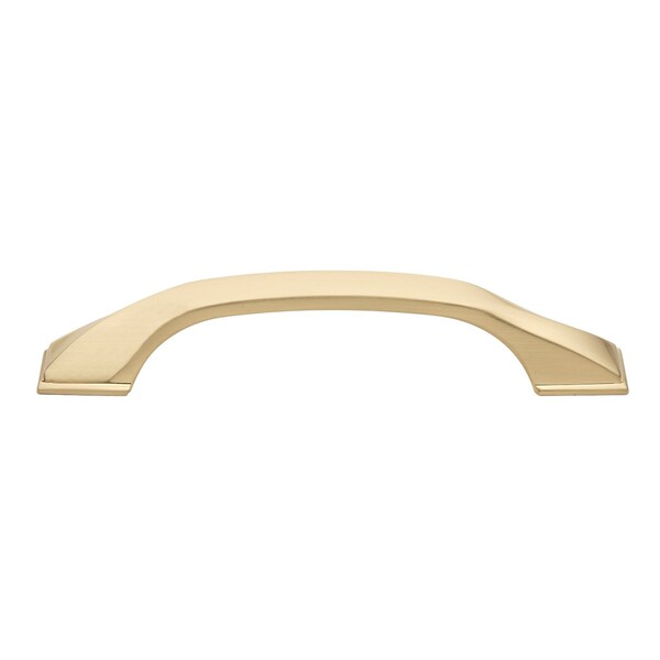 Gliderite Hardware 3-3/4 in. Center to Center Solid Twisted Bar Pull Champagne Gold, 5PK - 4841-96-CHPG-5