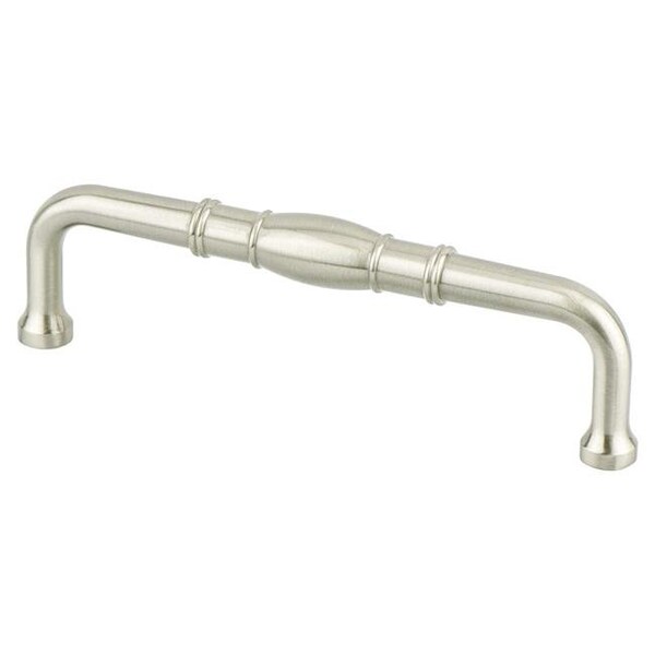 Berenson Berenson 8267-1BPN-P 6 in. CC Forte Pull with Brushed Nickel - 8267-1BPN-P