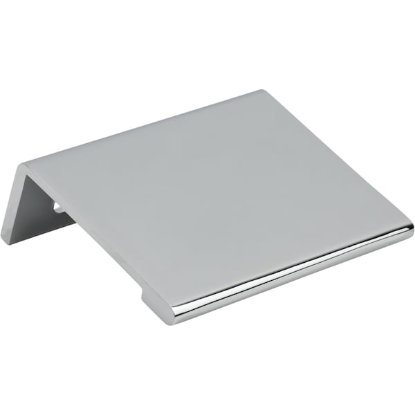 Designperfect 1-1/4'' Center-to-Center Tab Pull, Polished Chrome - DPA-F421PC