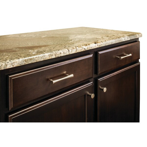 Elements By Hardware Resources 96 mm Center-to-Center Satin Nickel Sedona Cabinet Pull - 475SN