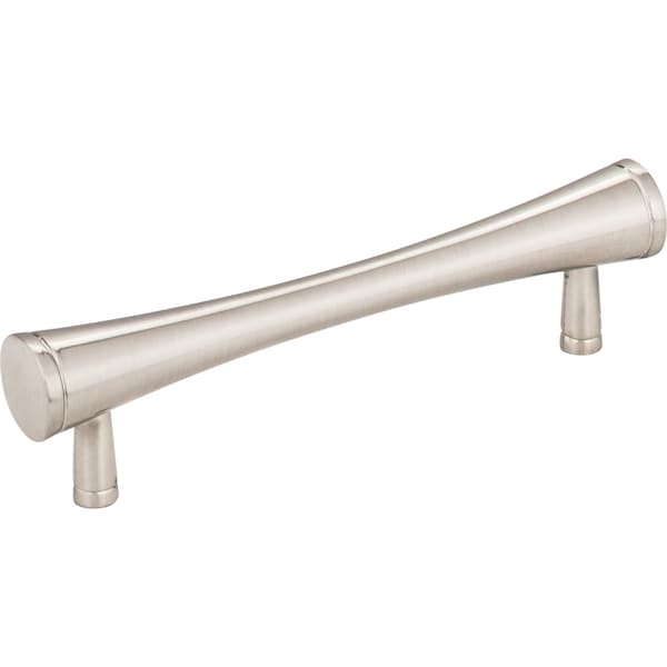 Elements By Hardware Resources 96 mm Center-to-Center Satin Nickel Sedona Cabinet Pull - 475SN