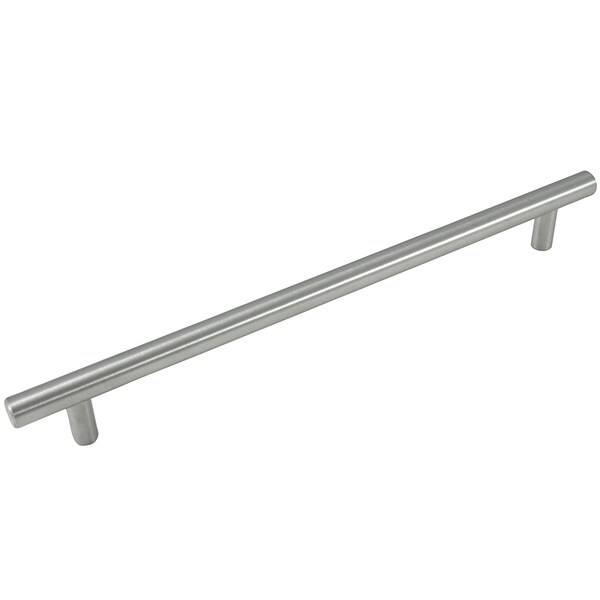 Laurey Melrose Stainless Steel T-Bar Pull, 224mm, 10 3/4" Overall - 89005