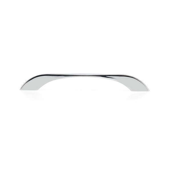 Richelieu 6-5/16 in. (160 mm) Center-to-Center Chrome Contemporary Drawer Pull - BP6969160140