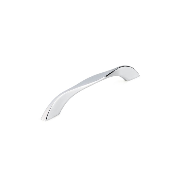 Richelieu 6-5/16 in. (160 mm) Center-to-Center Chrome Contemporary Drawer Pull - BP6969160140