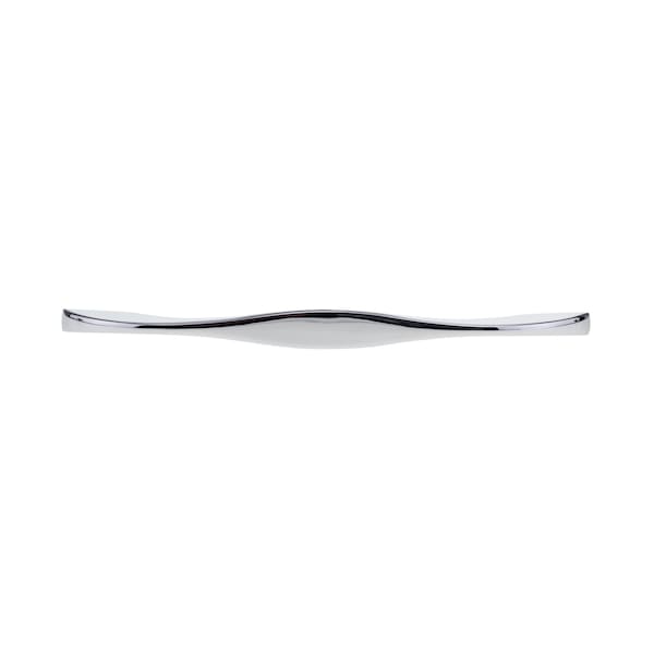 Richelieu 6-5/16 in. (160 mm) Center-to-Center Chrome Contemporary Drawer Pull - BP6969160140