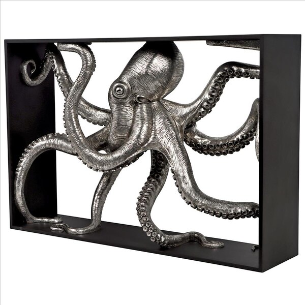 Design Toscano Depths of the Sea Kraken Octopus Console Table - NE210005
