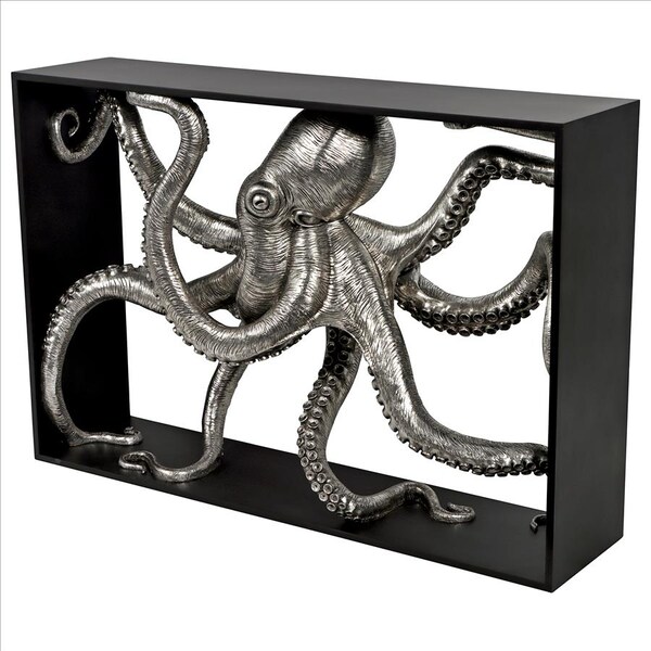 Design Toscano Depths of the Sea Kraken Octopus Console Table - NE210005