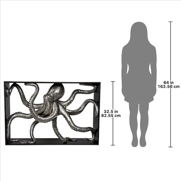 Design Toscano Depths of the Sea Kraken Octopus Console Table - NE210005