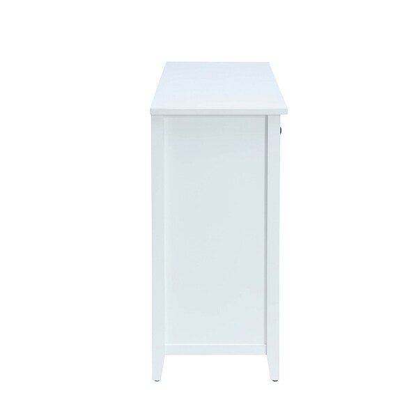 Acme Wooden 6 Drawers Accent Chest in White - ER-0120WH