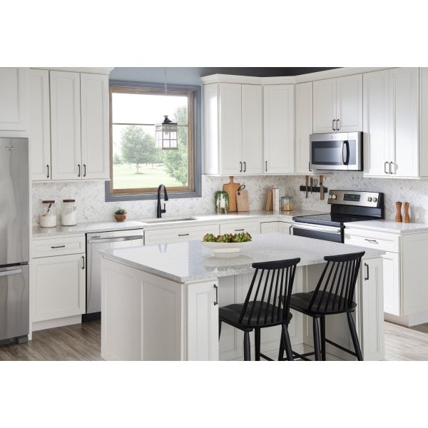 Jeffrey Alexander 3" Center-to-Center Brushed Pewter Callie Cabinet Pull - 839-3BNBDL