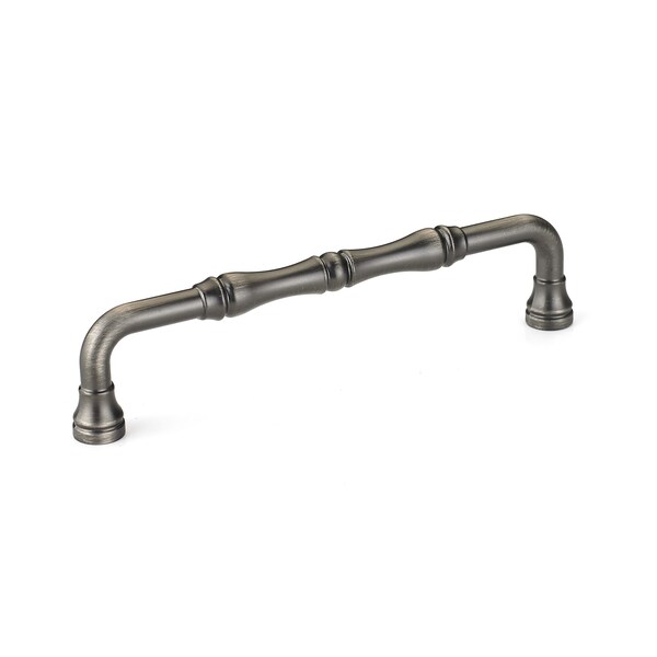 Richelieu 5-1/16 in. (128 mm) Center-to-Center Antique Nickel Traditional Drawer Pull - BP740128143