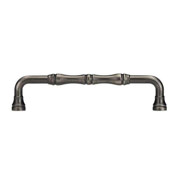 Richelieu 5-1/16 in. (128 mm) Center-to-Center Antique Nickel Traditional Drawer Pull - BP740128143