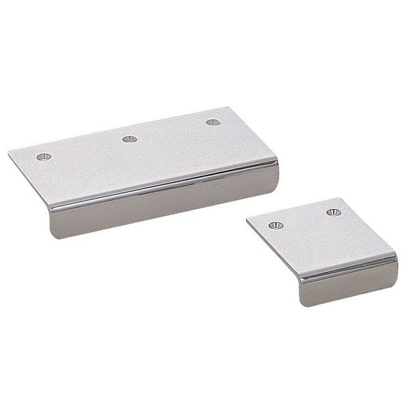 Sugatsune Edge Pull Handle, 304 Stainless Steel, Polished, Threaded Holes - SND-120/M