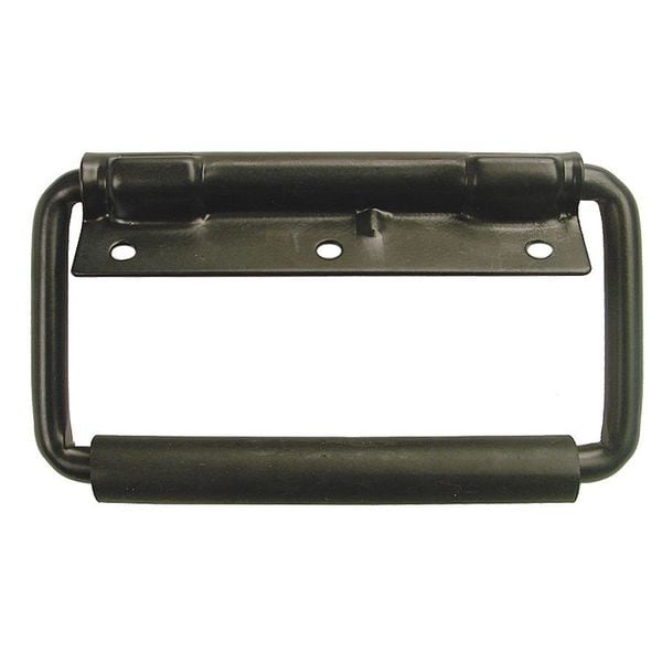 Monroe Pmp Spring Loaded Fold Pull Handle, Steel, Zinc, Unthr. Holes - PH-0292