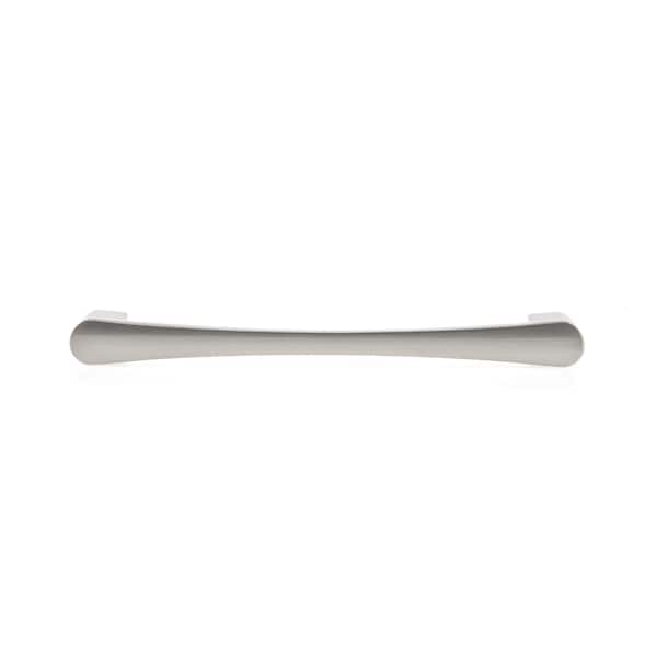 Richelieu Kent Collection 6 5/16-inch (160 mm) Brushed Nickel Modern Rectangular Cabinet Pull - BP7470160195
