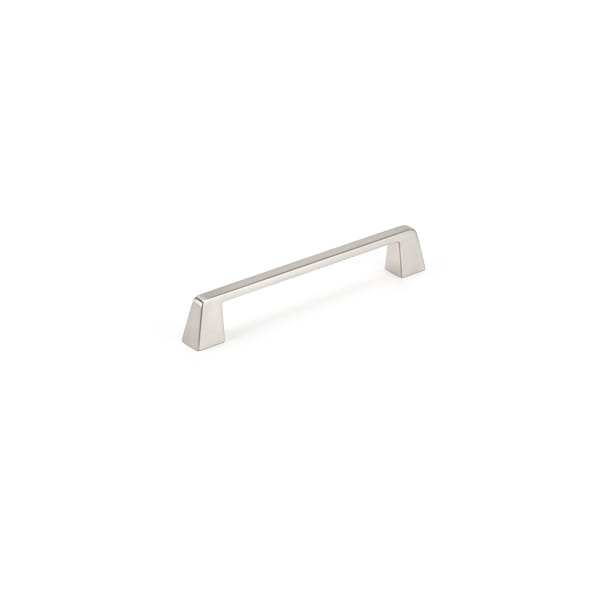 Richelieu 6 5/16-inch (160 mm) Center to Center Brushed Nickel Contemporary Cabinet Pull - BP7340160195