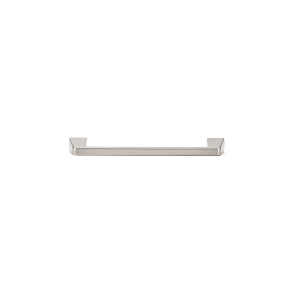 Richelieu 6 5/16-inch (160 mm) Center to Center Brushed Nickel Contemporary Cabinet Pull - BP7340160195