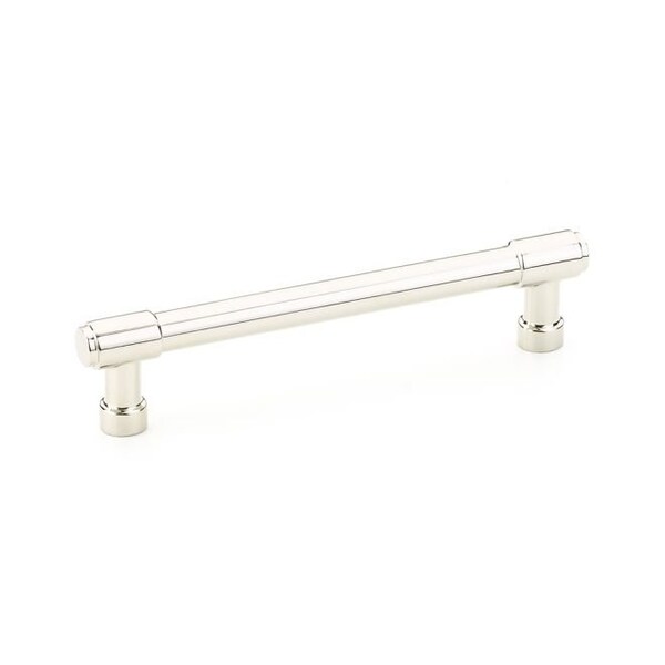 Emtek Jasper Cabinet Pull with 5 in Center to Center Polished Nickel Lifetime Finish - 86688US14