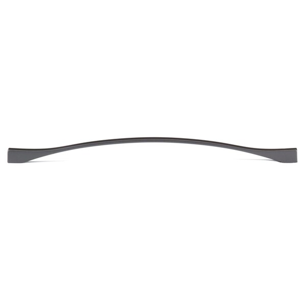 Richelieu 8 13/16-inch (224 mm) Center to Center Matte Black Contemporary Cabinet Pull - BP8232224900
