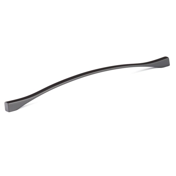 Richelieu 8 13/16-inch (224 mm) Center to Center Matte Black Contemporary Cabinet Pull - BP8232224900