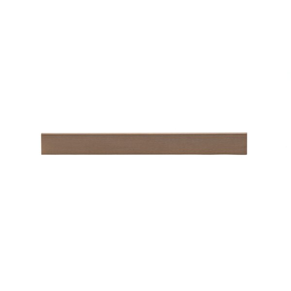 Richelieu 16 3/8-inch (416 mm) Center to Center Champagne Bronze Contemporary Edge Pull - BP9696416CHBRZ