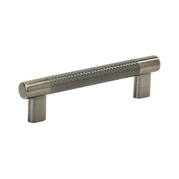 Amerock Bronx 5-1/16 in 128 mm Center-to-Center Gunmetal Cabinet Pull - BP36558GM