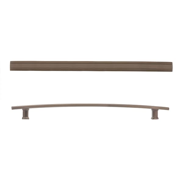 Richelieu 12-5/8 in. (320 mm) Center-to-Center Honey Bronze Transitional Drawer Pull - BP7070320HBRZ