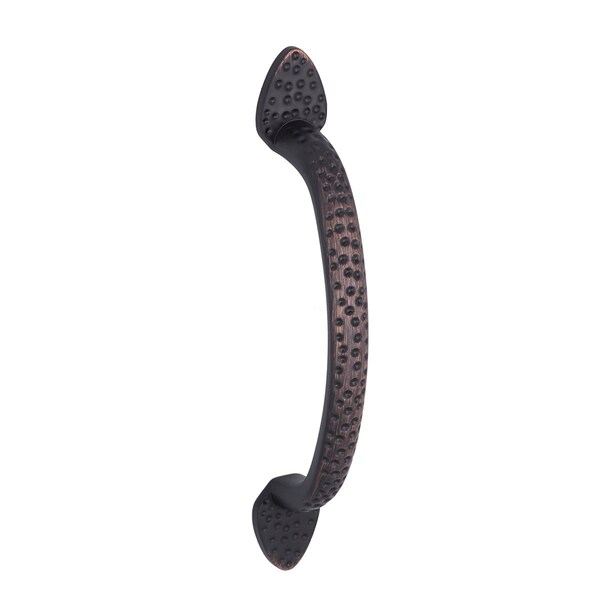 South Main Hardware Triangle Foot Cabinet Handle, 5.5"Length (3.75" Hole Center), Oil Rubbed Bronze, 10PK - SH163-OR-10