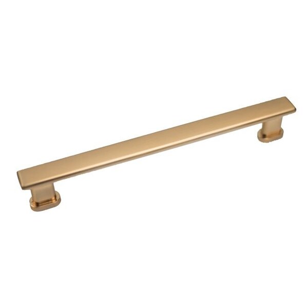 Crown 7-1/4" Manhattan Cabinet Pull with 6-3/10" Center to Center Rose Gold Finish - CHP92928RG
