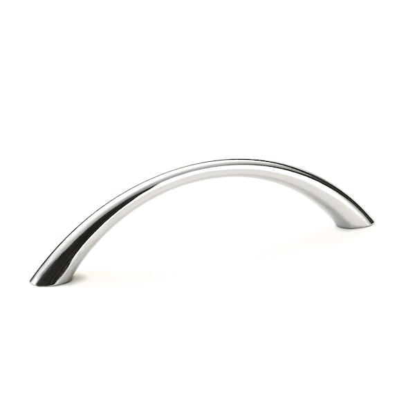 Richelieu 3 3/4 in (96 mm) Center-to-Center Chrome Contemporary Cabinet Pull - BP3511140