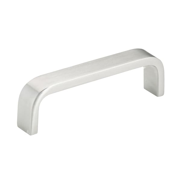 Richelieu 3-3/4 in. (96 mm) Center-to-Center Stainless Steel Contemporary Drawer Pull - BP245170