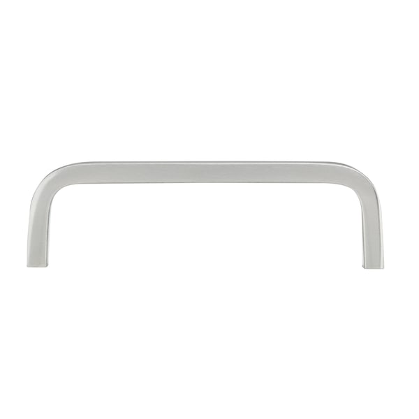 Richelieu 3-3/4 in. (96 mm) Center-to-Center Stainless Steel Contemporary Drawer Pull - BP245170