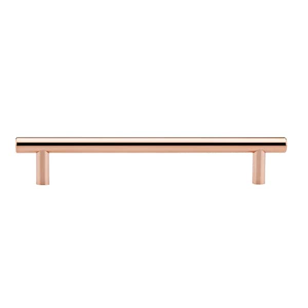 Richelieu 6 5/16 in (160 mm) Center-to-Center Polished Copper Contemporary Drawer Pull - BP205160191