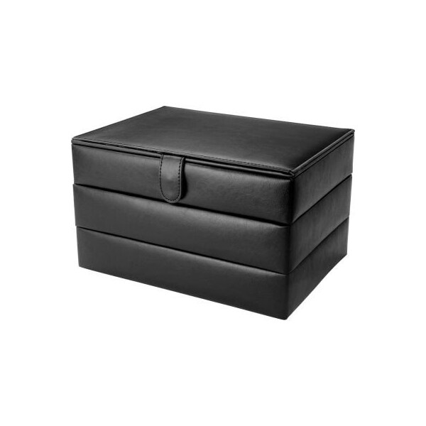 Barska Barska BF12708 Chri Bliss Jewelry Case JC-500, Aluminum, Black, 11"L x 9"W x 9"H - BF12708