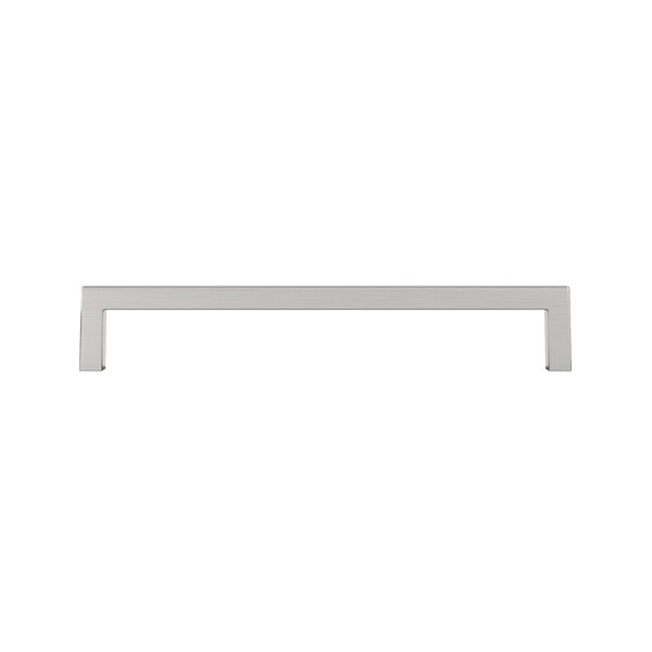 Richelieu Lambton Collection 7 9/16-inch (192 mm) Brushed Nickel Modern Rectangular Cabinet Pull - BP873192195